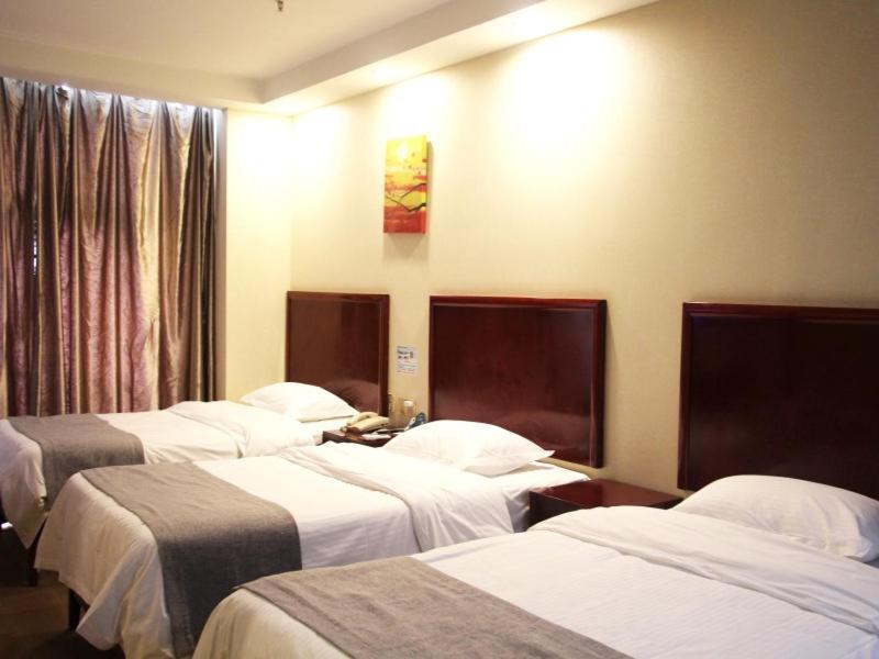 Greentree Inn Jiangsu Nanjing Software Valley Sanjiang University Express Hotel المظهر الخارجي الصورة