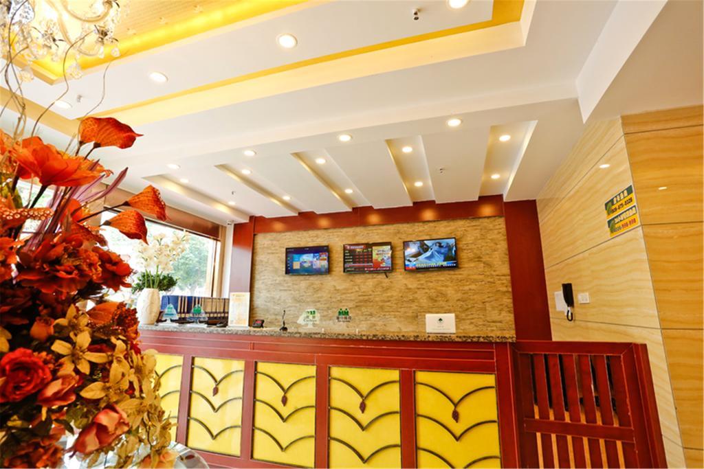 Greentree Inn Jiangsu Nanjing Software Valley Sanjiang University Express Hotel المظهر الخارجي الصورة