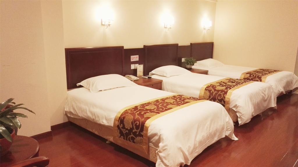Greentree Inn Jiangsu Nanjing Software Valley Sanjiang University Express Hotel المظهر الخارجي الصورة